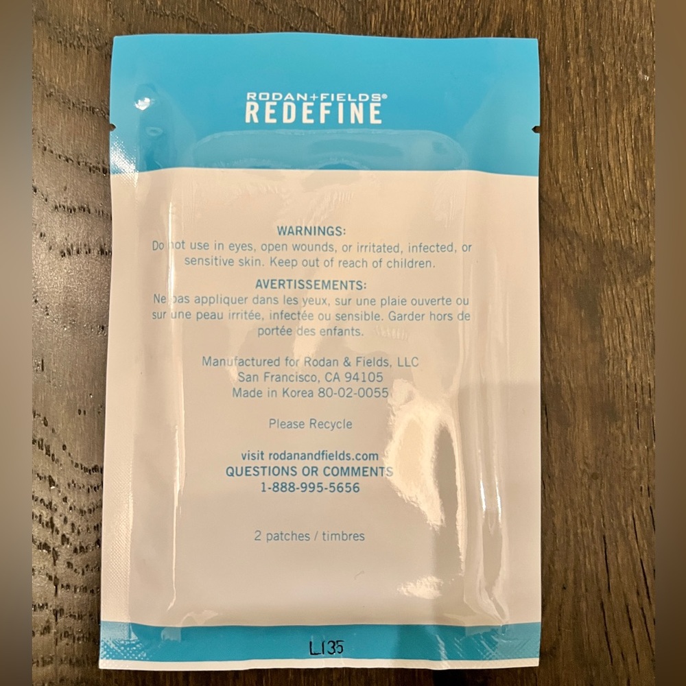 Rodan and fields acute care wrinkle patches NEW 6